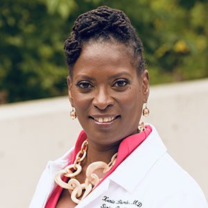 Dr. Xenia Bhembe smiling portrait.